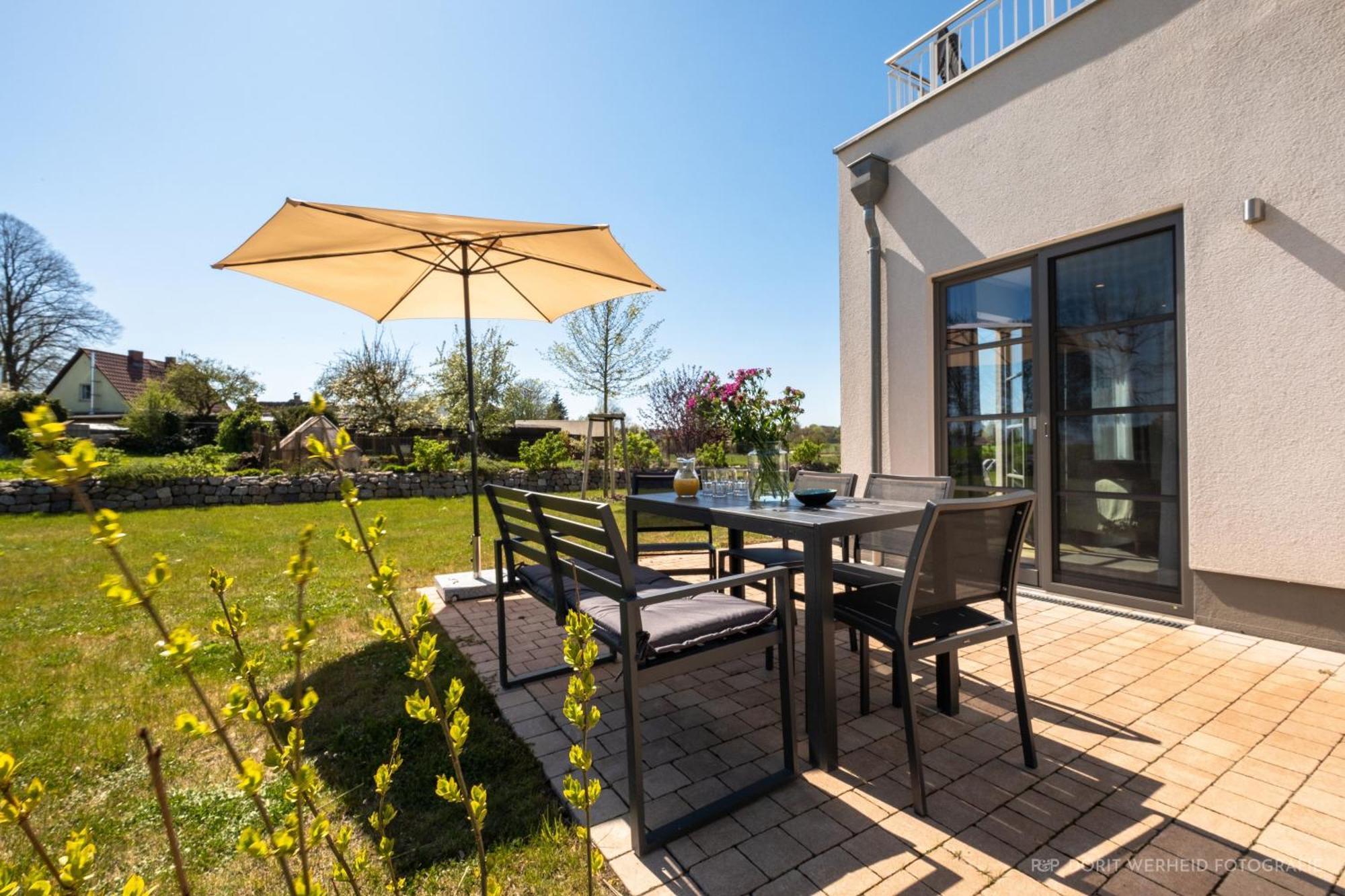 Villa Inseldomizil Stolpe - Urlaub Unter Reet Auf Usedom Stolpe auf Usedom Exterior foto