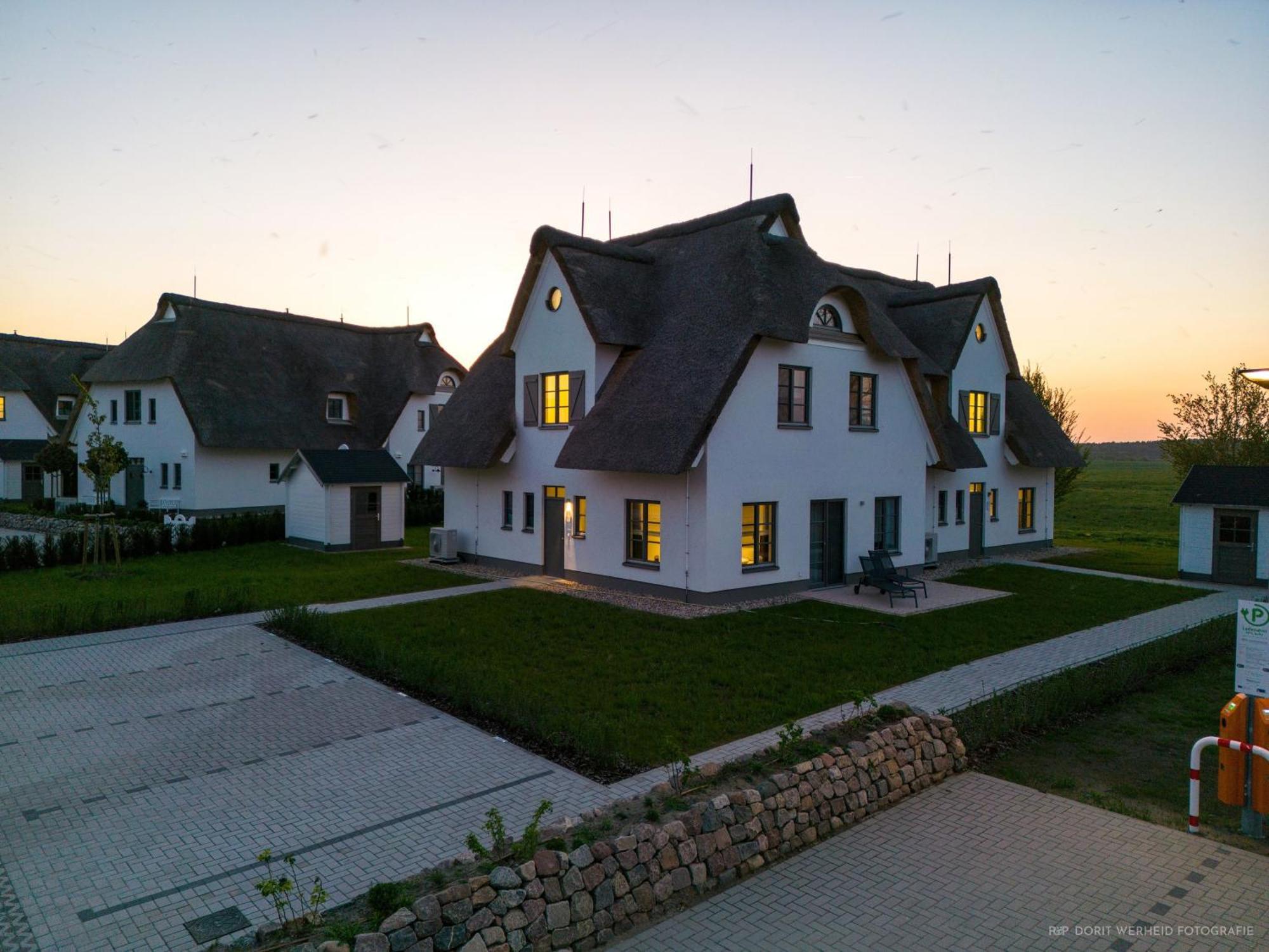 Villa Inseldomizil Stolpe - Urlaub Unter Reet Auf Usedom Stolpe auf Usedom Exterior foto