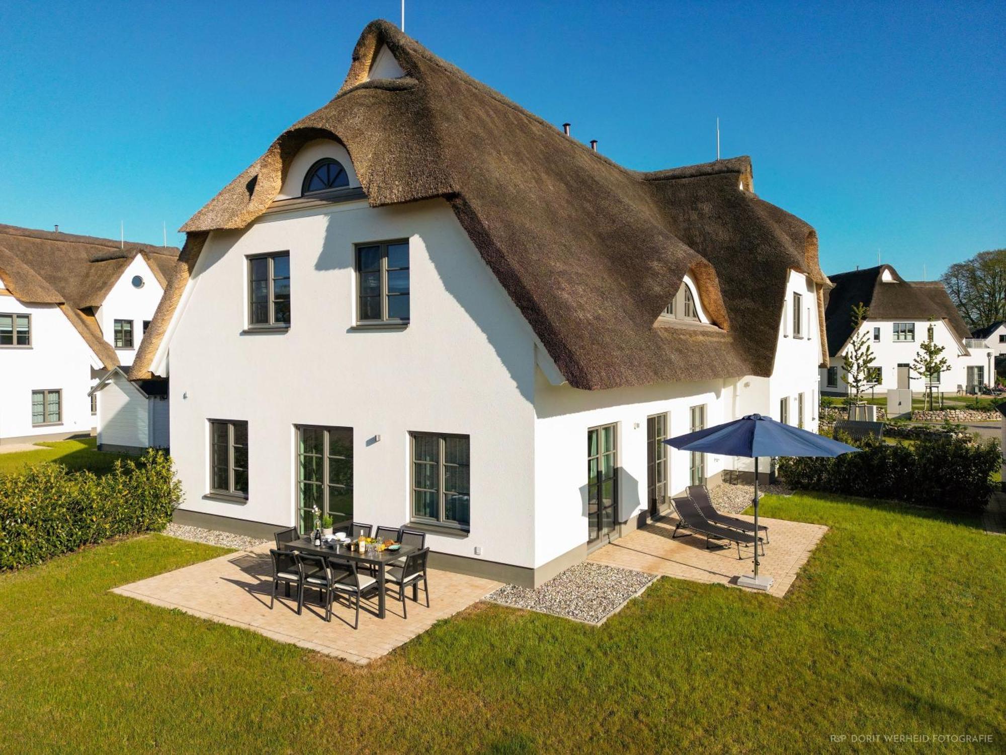 Villa Inseldomizil Stolpe - Urlaub Unter Reet Auf Usedom Stolpe auf Usedom Exterior foto